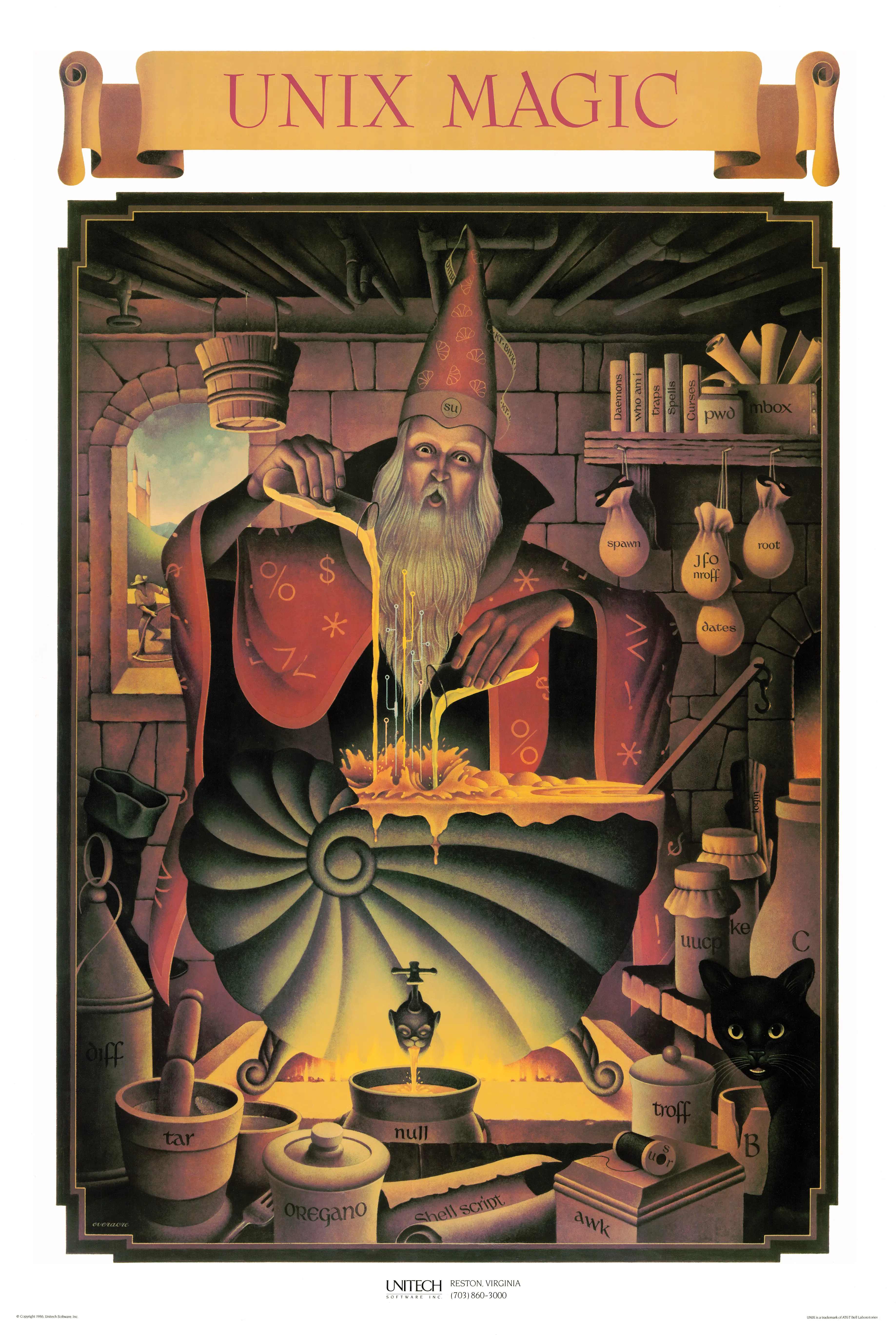 Unix Magic Poster